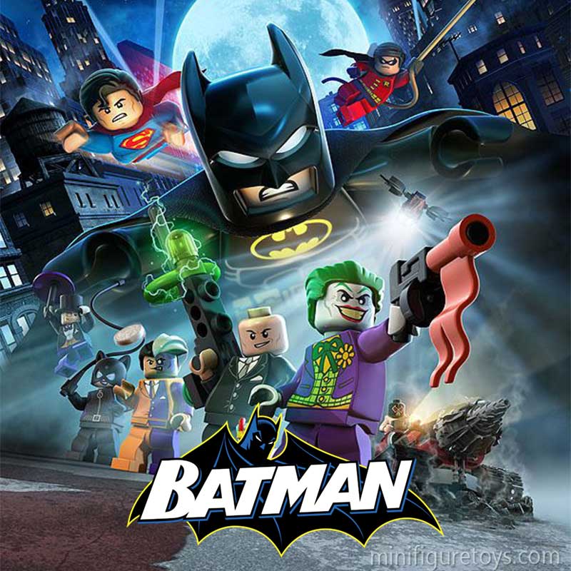 Batman minifigure LEGO compatible superhero figure minifigure toys
