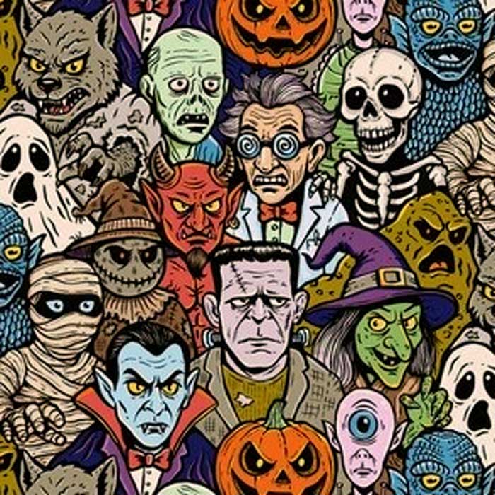 horror sci fi minifigures LEGO compatible custom figures minifigure toys