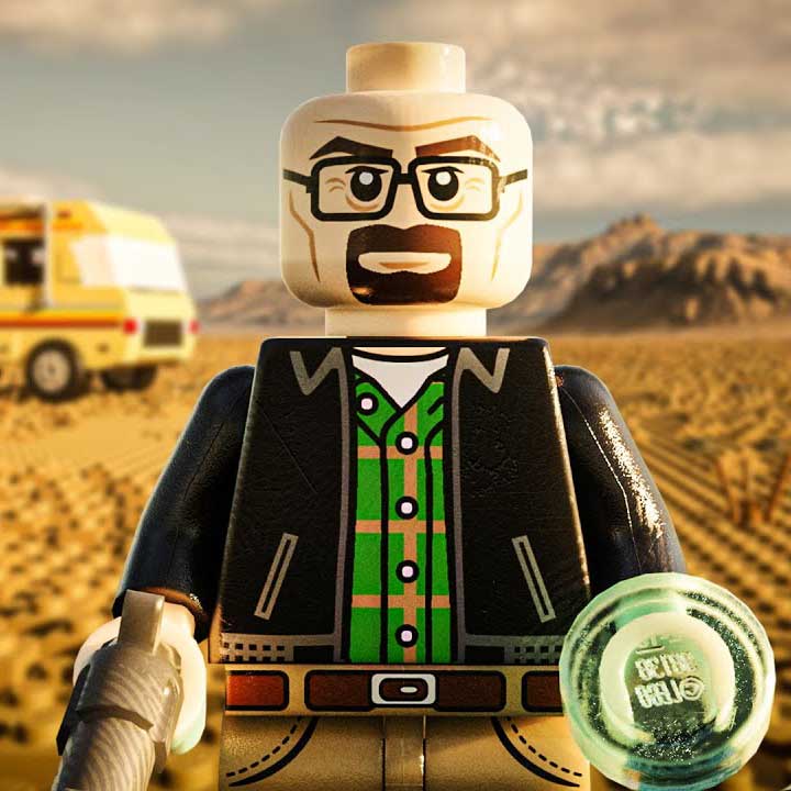breaking bad minifigures LEGO compatible TV series figures minifigure toys