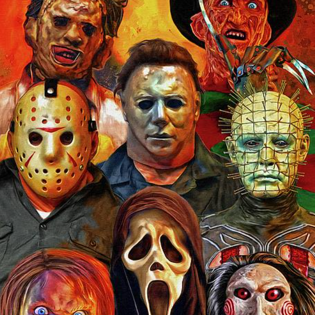 horror slasher minifigures LEGO compatible scary figures minifigure toys
