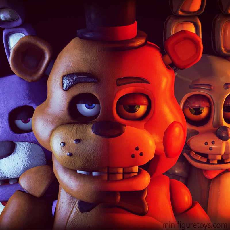 Five Nights at Freddy’s minifigures LEGO compatible horror figures minifigure toys