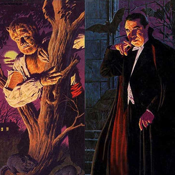 Monsters, Ghosts & Cryptids  Minifigure Collection