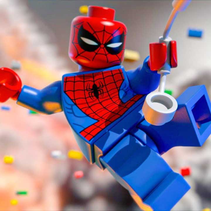 Spider-Man minifigures LEGO compatible superhero figures by MinifigureToys