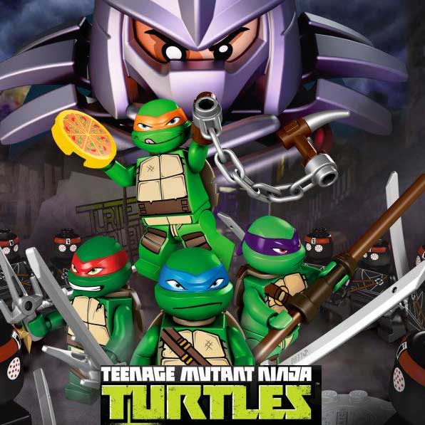 tmnt minifigures LEGO compatible ninja turtles figures minifigure toys