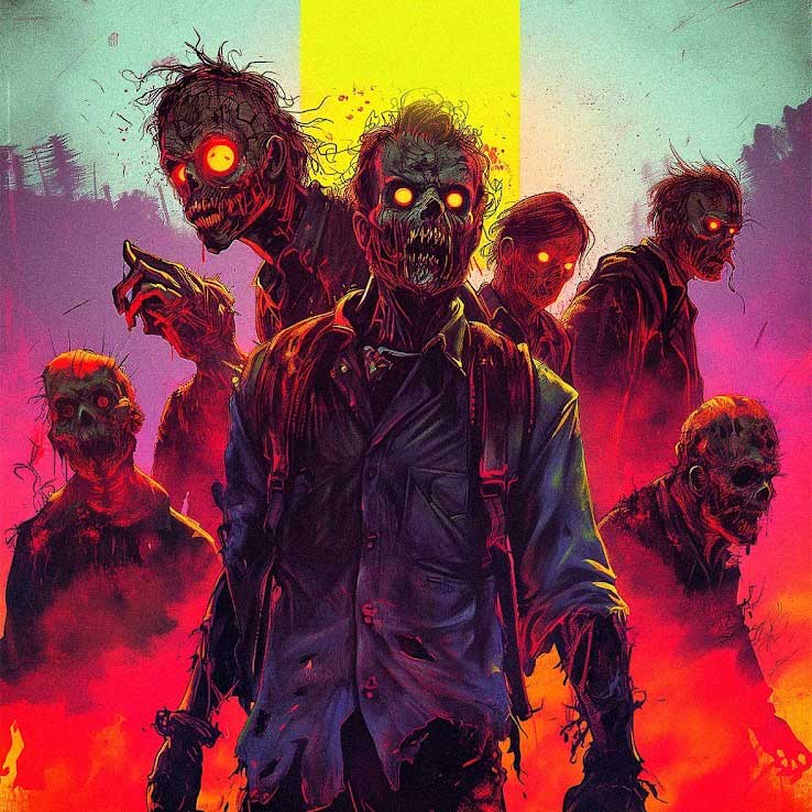 zombie minifigures LEGO compatible horror figures apocalypse set minifigure toys