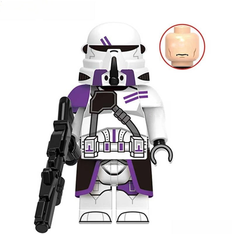 187th Airborne Clone Trooper LEGO compatible Star Wars minifigure custom toy for Clone Wars army building and display-minifigure toys