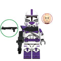 187th ARC Clone Trooper LEGO Star Wars minifigure compatible custom toy purple ARC style clone trooper for display and army building-minifigure toys