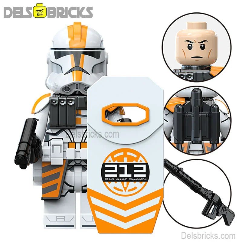 212th Attack battalion Clone trooper Star Wars Lego Minifigures Custom Toys 1 - DelsBricks MinifiguresLego Star Wars MinifiguresDelsBricks MinifiguresDelsbricks.com