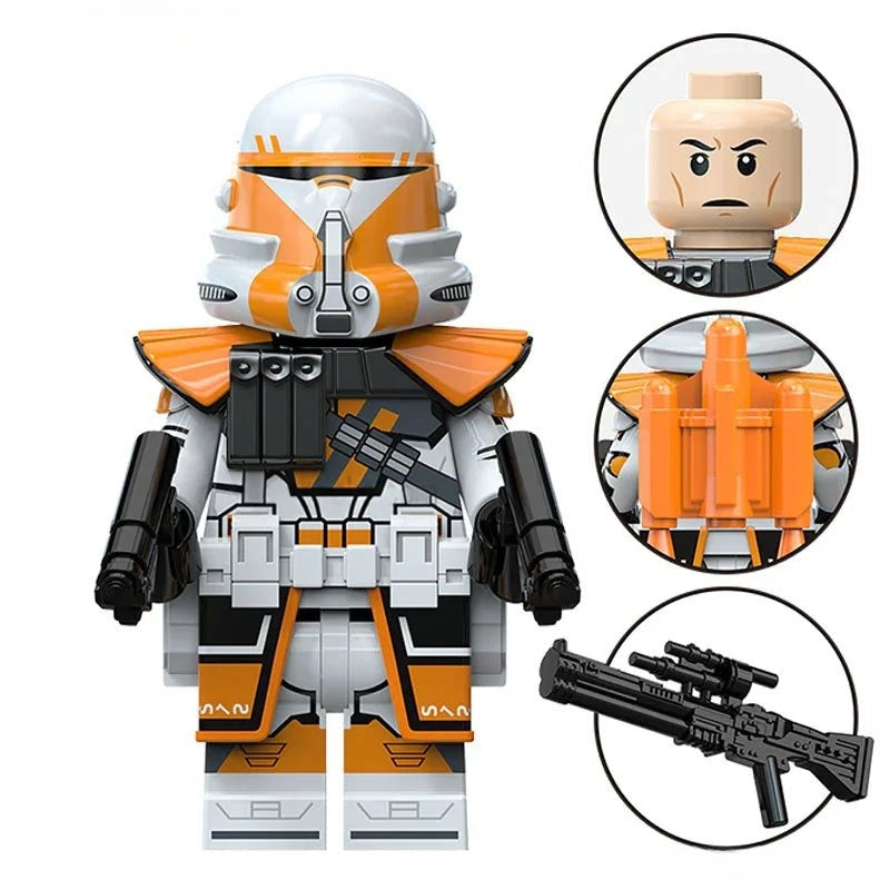 212th Battalion Airborne Clone trooper Star Wars Lego Minifigures Custom Toys - DelsBricks MinifiguresLego Star Wars MinifiguresDelsBricks MinifiguresDelsbricks.com