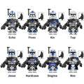 501st Legion Clone troopers Set of 8 | Lego Minifigures Custom Toys 1 - DelsBricks MinifiguresLego Star Wars MinifiguresDelsBricks MinifiguresDelsbricks.com