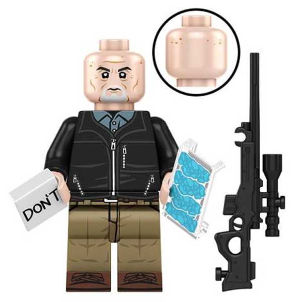 Mike Ehrmantraut Breaking Bad Minifigure Building Toy