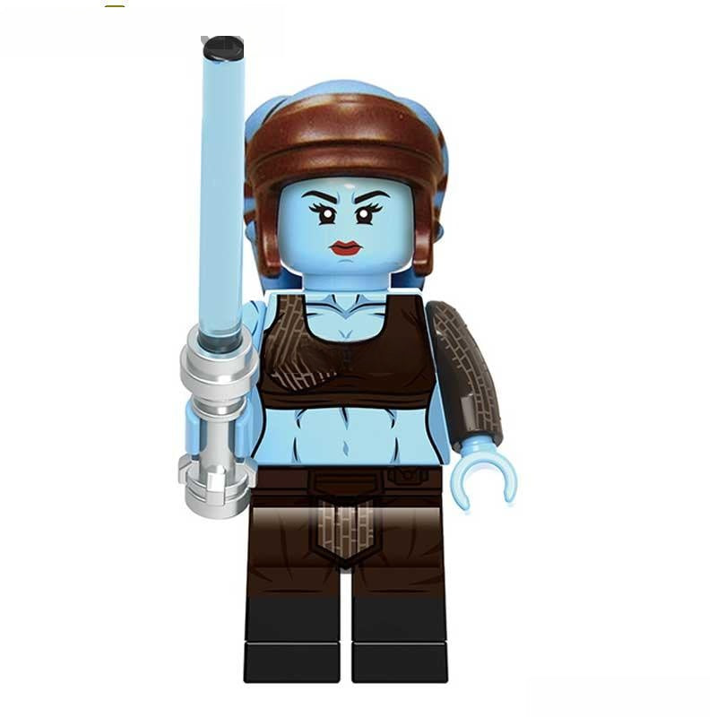 Aayla Secura Lego Star Wars clone wars Minifigures - DelsBricks MinifiguresLego Star Wars MinifiguresDelsBricks MinifiguresDelsbricks.com