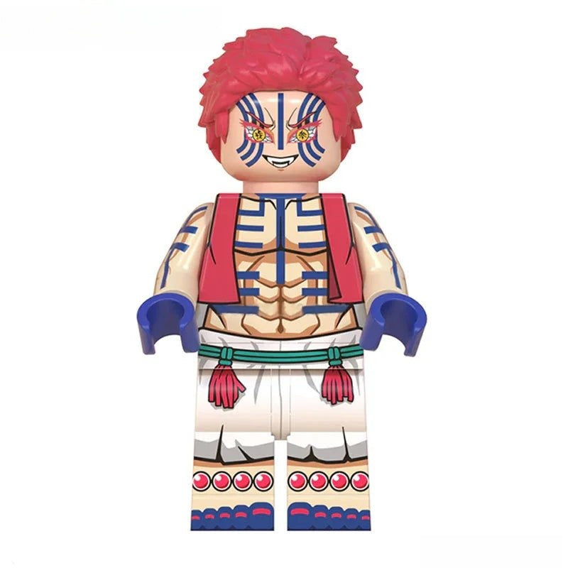 Akaza Demon Anime Slayer Custom Lego Star Wars Minifigures Toys - DelsBricks MinifiguresMinifiguresDelsBricks MinifiguresDelsbricks