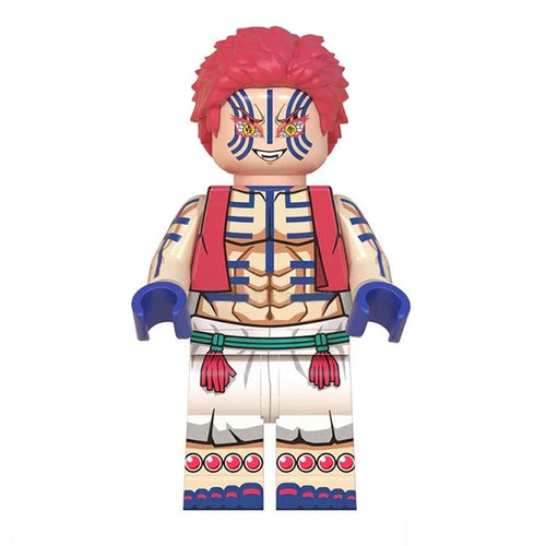 Akaza Demon Anime Slayer Custom Lego Star Wars Minifigures Toys - DelsBricks MinifiguresMinifiguresDelsBricks MinifiguresDelsbricks