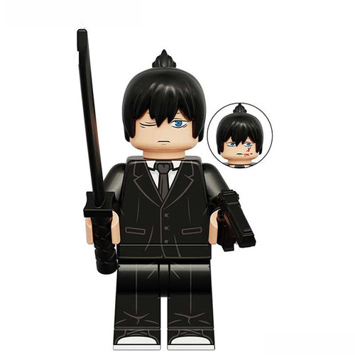 Himeno from Chainsaw Man LEGO-compatible anime minifigure collectible display toy-minifigure toys