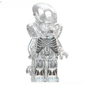 Alien Xenomorph transparent Lego Minifigures custom Toys - DelsBricks MinifiguresMinifiguresDelsBricks MinifiguresDelsbricks