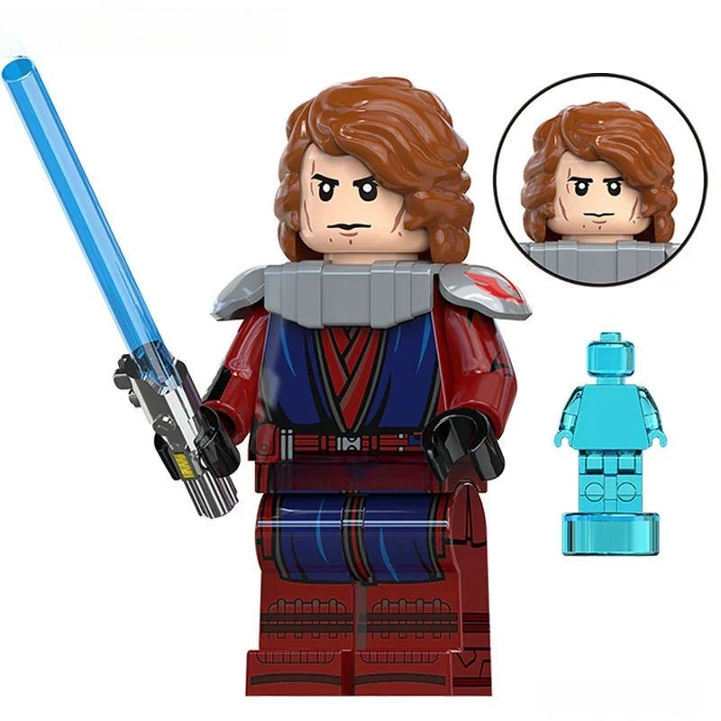 Anakin Skywalker Lego Star Wars Minifigures custom Toys New1 - DelsBricks MinifiguresLego Star Wars MinifiguresDelsBricks MinifiguresDelsbricks.com