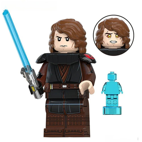 Anakin Skywalker Lego Star Wars Minifigures custom Toys New2 - DelsBricks MinifiguresLego Star Wars MinifiguresDelsBricks MinifiguresDelsbricks.com