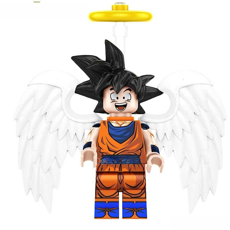 Angel Goku Dragon Ball Z Super Lego Minifigures Anime Custom Toys New - DelsBricks MinifiguresMinifiguresDelsBricks MinifiguresDelsbricks