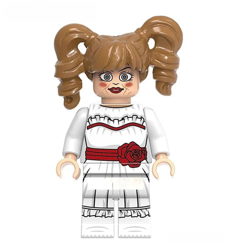 Annabelle the Doll The Conjuring Lego Minifigures Custom Toys 2 - DelsBricks MinifiguresLego Horror MinifiguresDelsBricks MinifiguresDelsbricks.com