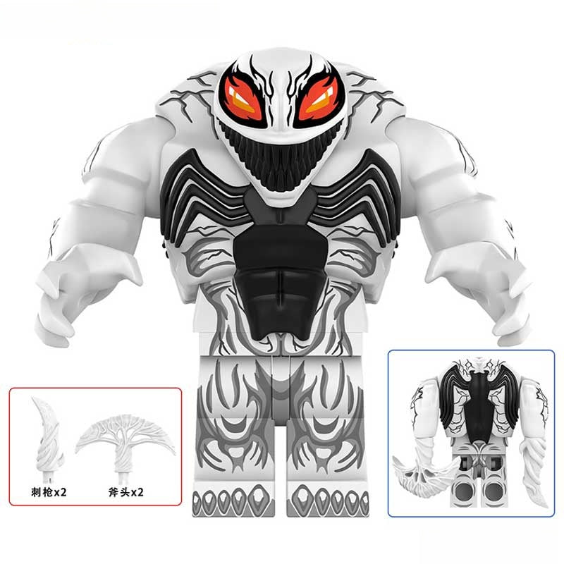 Anti - Venom Spider - Man Lego Minifigures Custom Toys 4 - DelsBricks MinifiguresSpiderman Lego MinifiguresDelsBricks MinifiguresDelsbricks.com