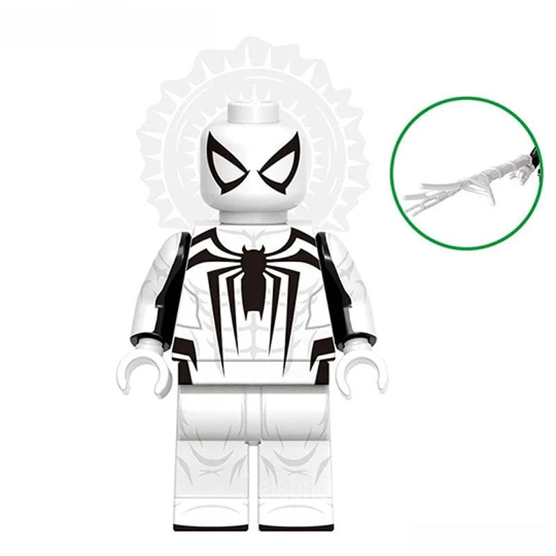 Anti - Venom Spider - Man Lego Minifigures Custom Toys - DelsBricks MinifiguresSpiderman Lego MinifiguresDelsBricks MinifiguresDelsbricks.com