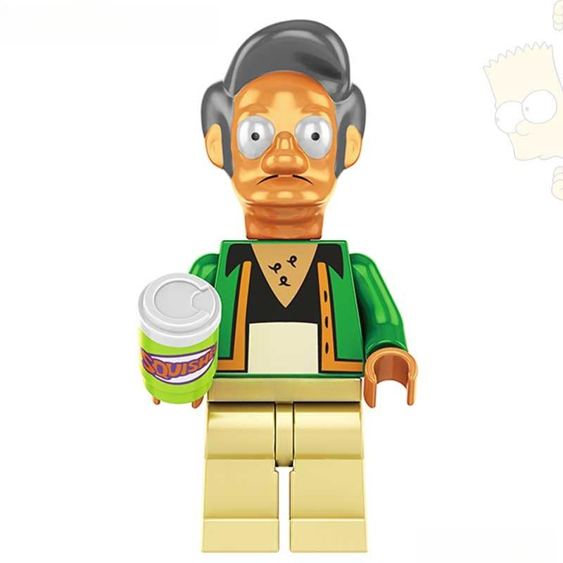 Apu | The Simpsons Lego Minifigures Custom toys - DelsBricks MinifiguresMinifiguresDelsBricks MinifiguresDelsbricks