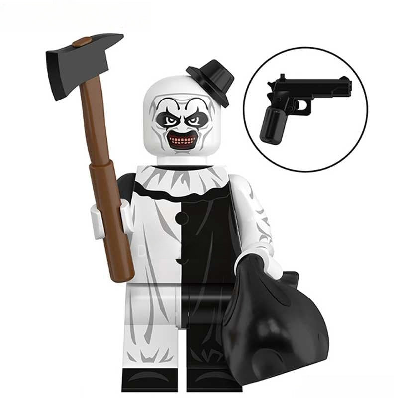 Art The Clown Lego Horror Movie Minifigures Custom Toys NEW1 - DelsBricks MinifiguresLego Horror MinifiguresDelsBricks MinifiguresDelsbricks.com