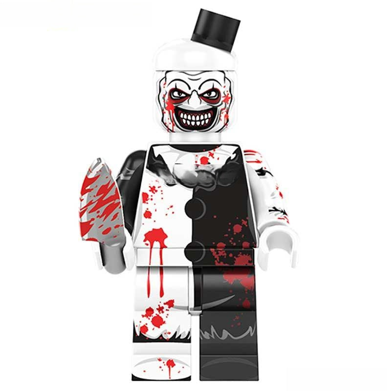 Art The Clown Lego Horror Movie Minifigures Custom Toys NEW - DelsBricks MinifiguresLego Horror MinifiguresDelsBricks MinifiguresDelsbricks.com