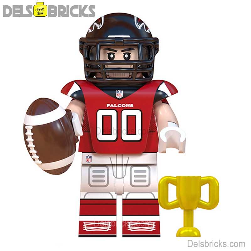 Atlanta Falcons NFL Football Teams Lego Minifigures Custom Toys - DelsBricks MinifiguresMinifiguresDelsBricks MinifiguresDelsbricks