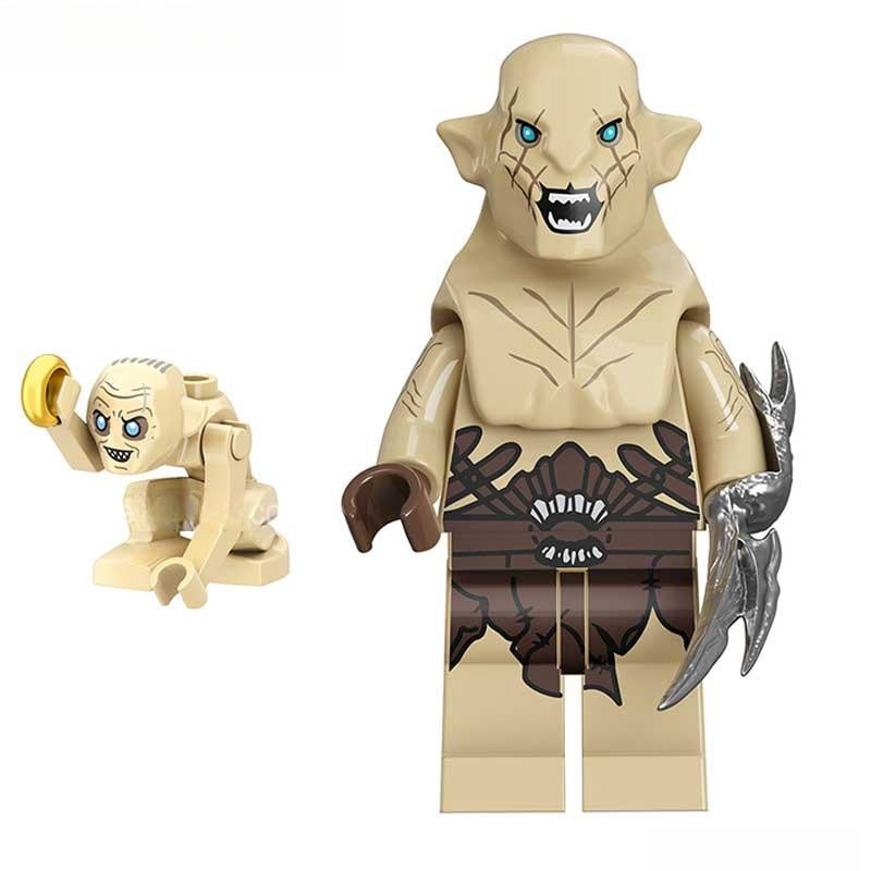 Azog Lord of The Rings Lego Minifigures Custom Toys - DelsBricks MinifiguresMinifiguresDelsBricks MinifiguresDelsbricks