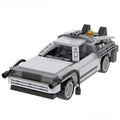Back to the Future Car Delorean Lego Minifigures Custom Toys - DelsBricks MinifiguresMinifiguresDelsBricks MinifiguresDelsbricks