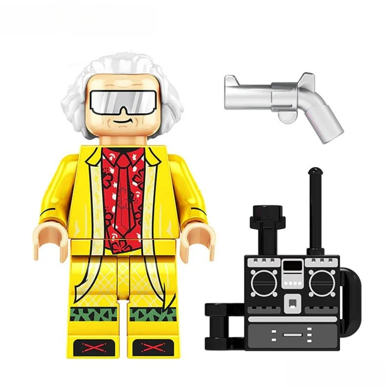 Back to the Future Marty & Doc Brown set of 2 - DelsBricks MinifiguresMinifiguresDelsBricks MinifiguresDelsbricks