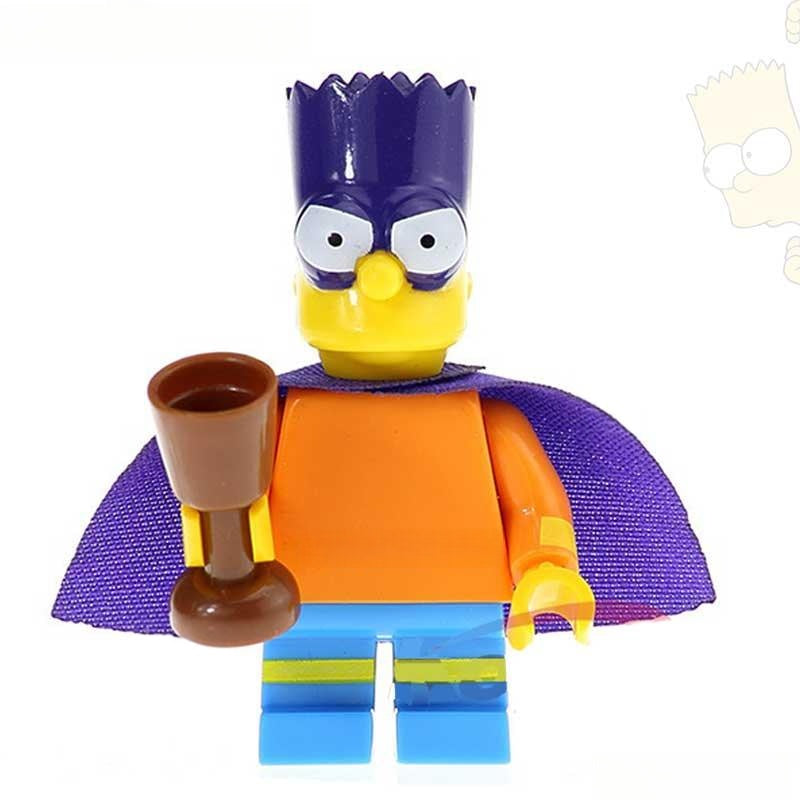 Bart Man | The Simpsons Lego Minifigures Custom toys - DelsBricks MinifiguresMinifiguresDelsBricks MinifiguresDelsbricks