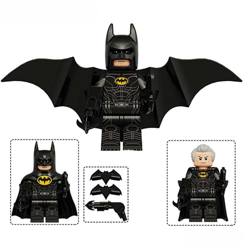 Batman from The Flash Michael Keaton Lego Batman Minifigures - DelsBricks MinifiguresMinifiguresDelsBricks MinifiguresDelsbricks