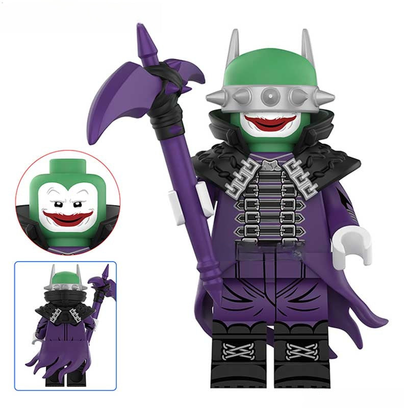 Batman who Laughs comic Lego Minifigures Custom toys 4 - DelsBricks MinifiguresMinifiguresDelsBricks MinifiguresDelsbricks