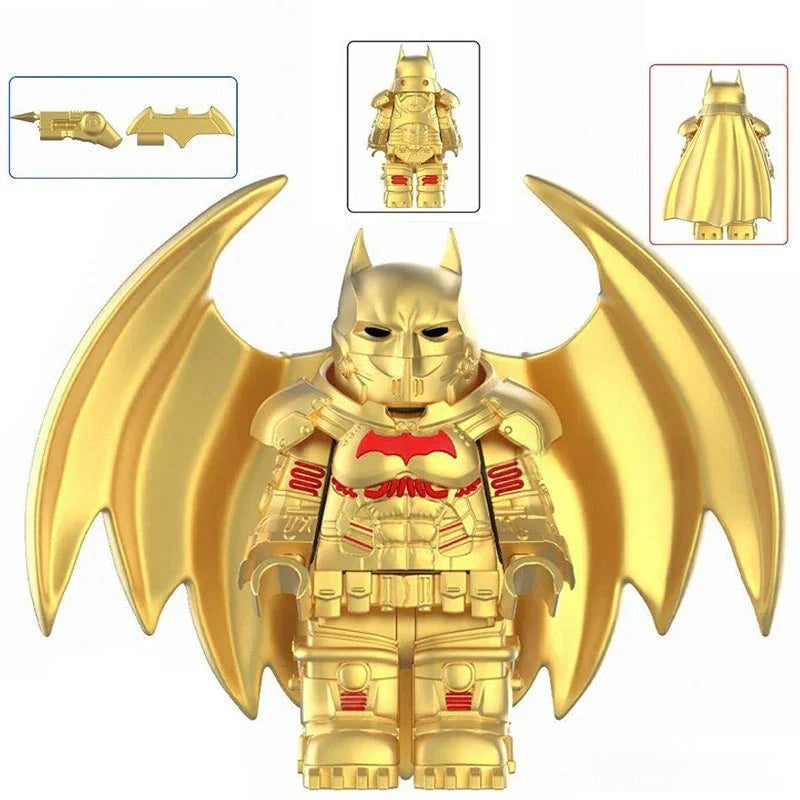 Batman XE Bat suit (extreme Environment) Lego Minifigures custom Toys Gold - DelsBricks MinifiguresMinifiguresDelsBricks MinifiguresDelsbricks
