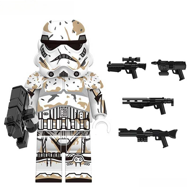 Battle Damaged Stormtrooper & Blasters Lego Star Wars Minifigures - DelsBricks MinifiguresLego Star Wars MinifiguresDelsBricks MinifiguresDelsbricks.com