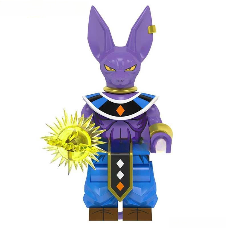 Beerus Dragon Ball Z Lego Minifigures Custom Anime Toys New - DelsBricks MinifiguresMinifiguresDelsBricks MinifiguresDelsbricks