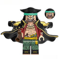 Black Beard Marshall D Teach ONE PIECE Anime Lego Minifigures custom toys - DelsBricks MinifiguresMinifiguresDelsBricks MinifiguresDelsbricks