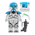 Blue Commando Clone trooper Lego Star wars Minifigures - DelsBricks MinifiguresLego Star Wars MinifiguresDelsBricks MinifiguresDelsbricks.com