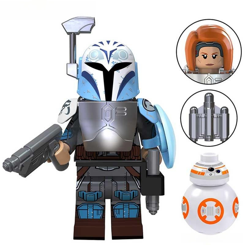 Bo Katan Kryze Lego Star Wars Minifigures Custom Toys 2 - DelsBricks MinifiguresLego Star Wars MinifiguresDelsBricks MinifiguresDelsbricks.com