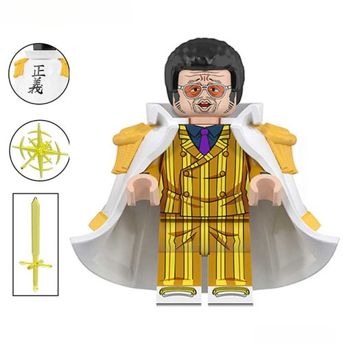 Borsalino from One Piece Lego Anime Minifigures Custom Toys - DelsBricks MinifiguresMinifiguresDelsBricks MinifiguresDelsbricks