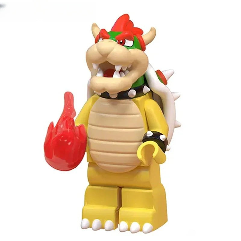 Bowser from Super Mario Movie figures Custom Toys - DelsBricks MinifiguresMinifiguresDelsBricks MinifiguresDelsbricks