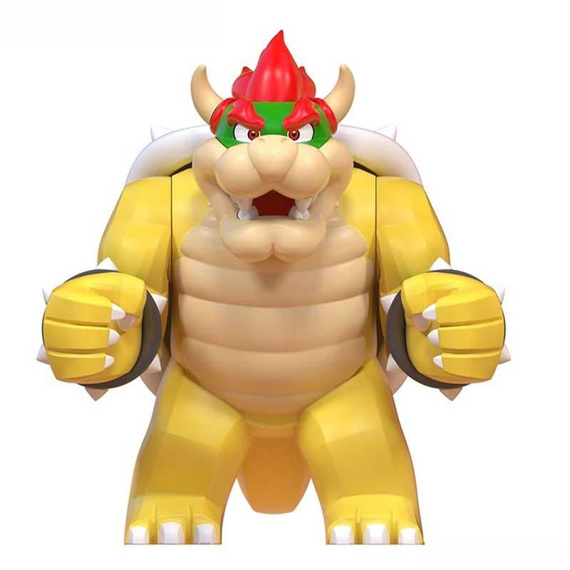 Bowser from Super Mario Movie Minifigures Big size Coopa - DelsBricks MinifiguresMinifiguresDelsBricks MinifiguresDelsbricks