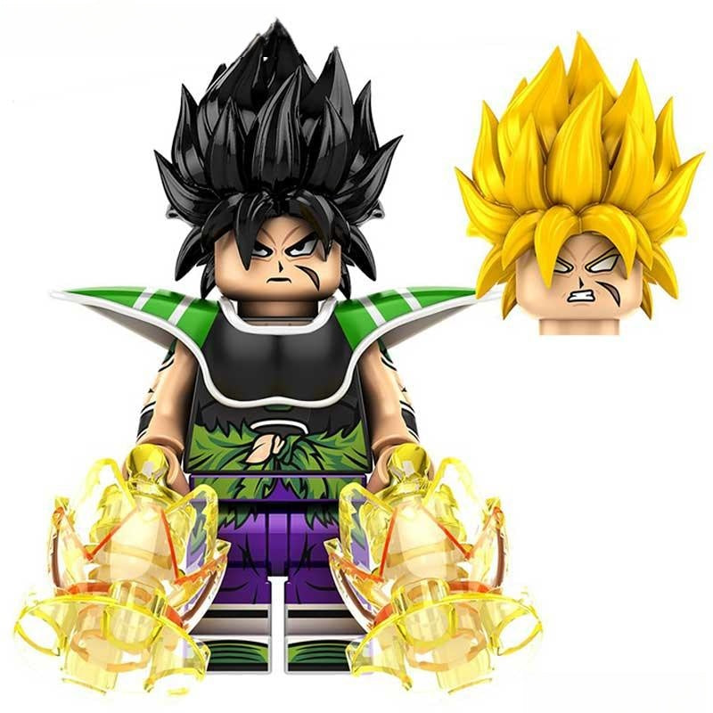 Broly Dragon Ball Z Lego Minifigures - DelsBricks MinifiguresMinifiguresDelsBricks MinifiguresDelsbricks