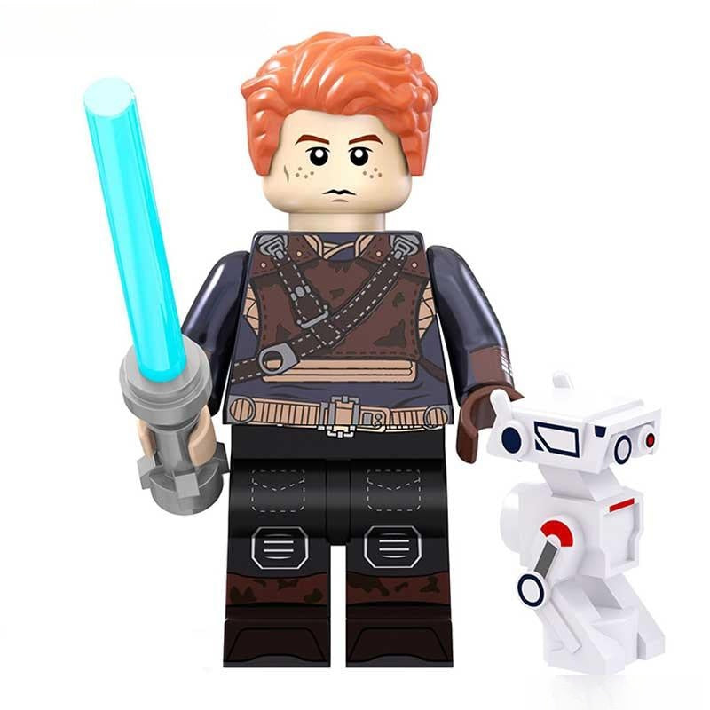 Cal Kestis Star Wars Lego Minifigures Custom Toys - DelsBricks MinifiguresLego Star Wars MinifiguresDelsBricks MinifiguresDelsbricks.com