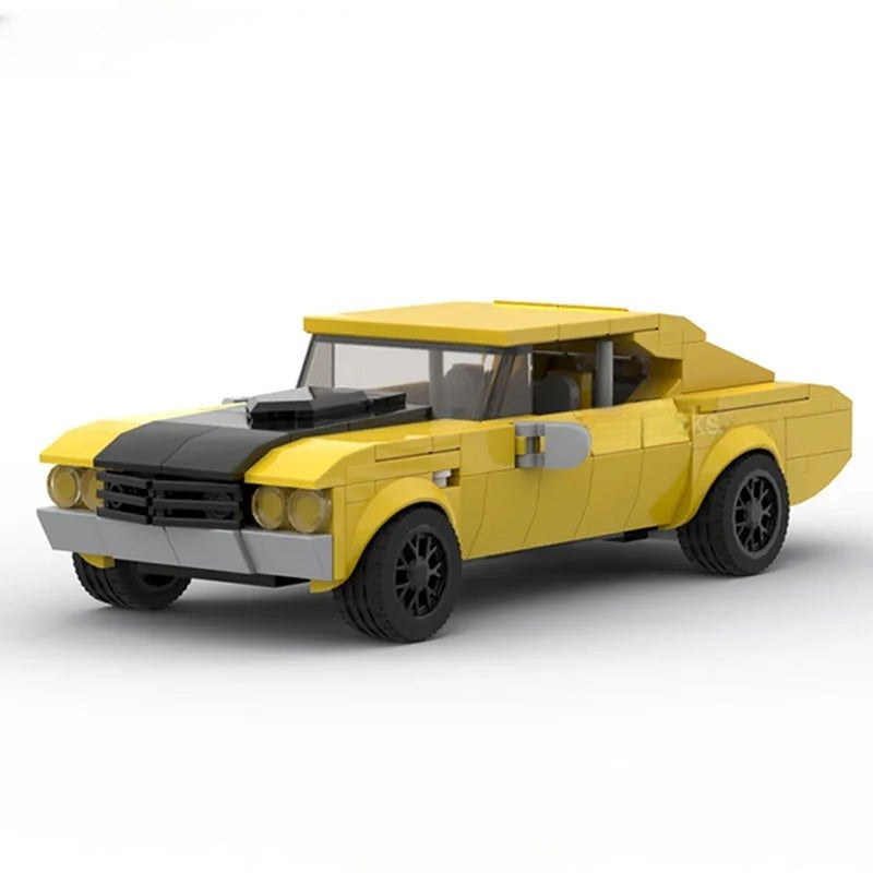 Camaro SS Classic Muscle Custom Lego Cars Minifigures Building Block Toys - DelsBricks MinifiguresMinifiguresDelsBricks MinifiguresDelsbricks
