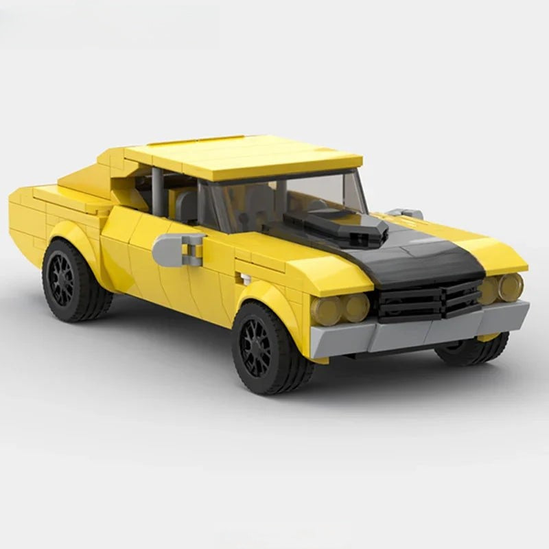 Camaro SS Classic Muscle Custom Lego Cars Minifigures Building Block Toys - DelsBricks MinifiguresMinifiguresDelsBricks MinifiguresDelsbricks
