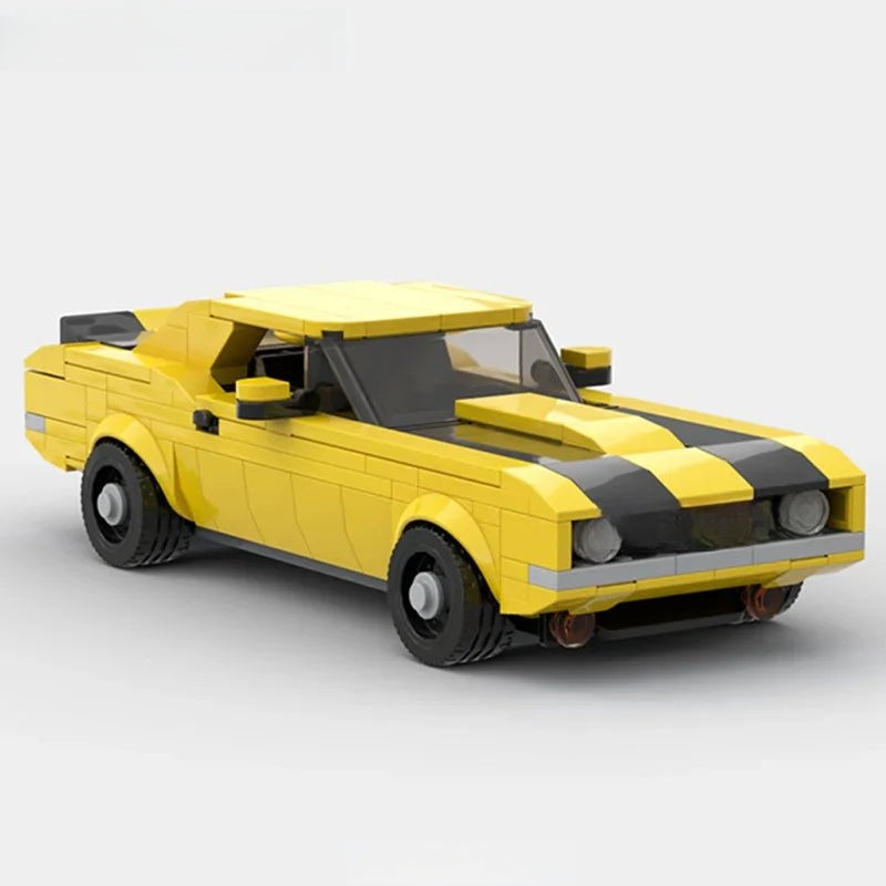 Camaro Z28 Classic Muscle Custom Lego Cars Minifigures Building Block Toys - DelsBricks MinifiguresMinifiguresDelsBricks MinifiguresDelsbricks